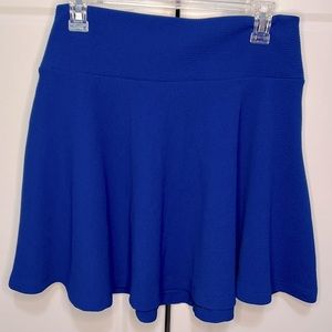 Forever 21 Blue Contemporary Skirt Sz M